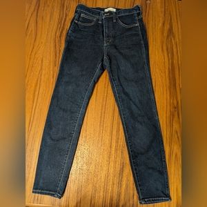 Madewell roadtripper skinny jeggings sz 27